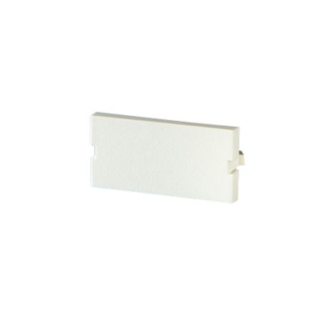 Ortronics BLANK INSERT MODULE, 1 UNIT SPACE SERIES II, WIREMOLD IVORY 267351